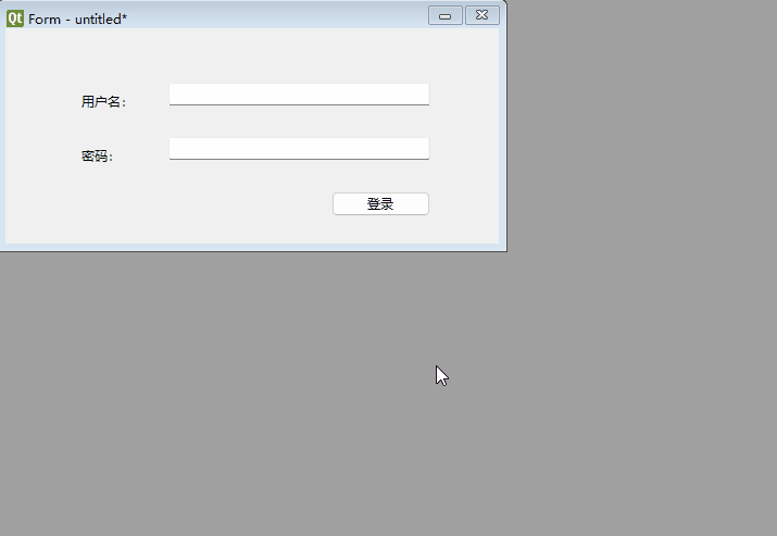 Qt Designer