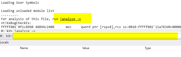 Analyze Dump File